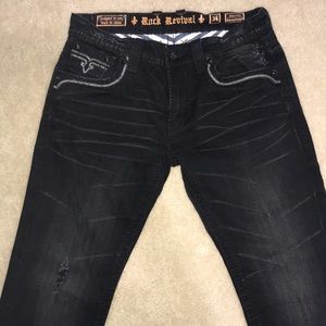 Men’s black rock revival 34,34L